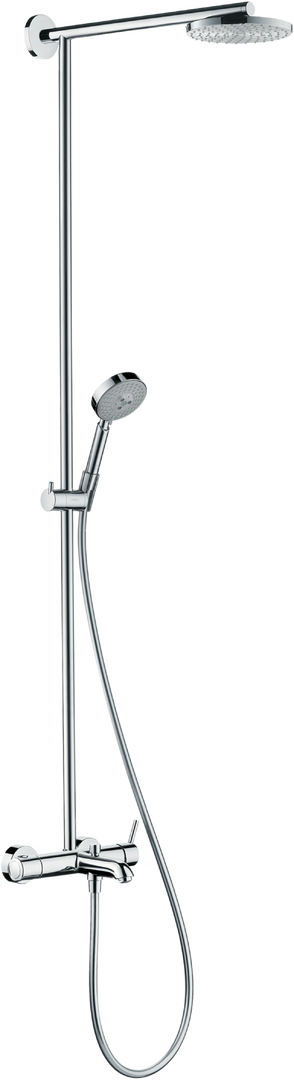 Showerpipe 180 Wanne Einhebelmischer EcoSmart mit Brausenarm 460 mm