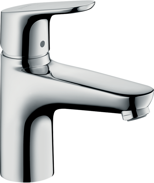 Hansgrohe Focus Mitigeur de lavabo CoolStart, avec tirette et vidage,  Chrome (31621000) - Livea Sanitaire