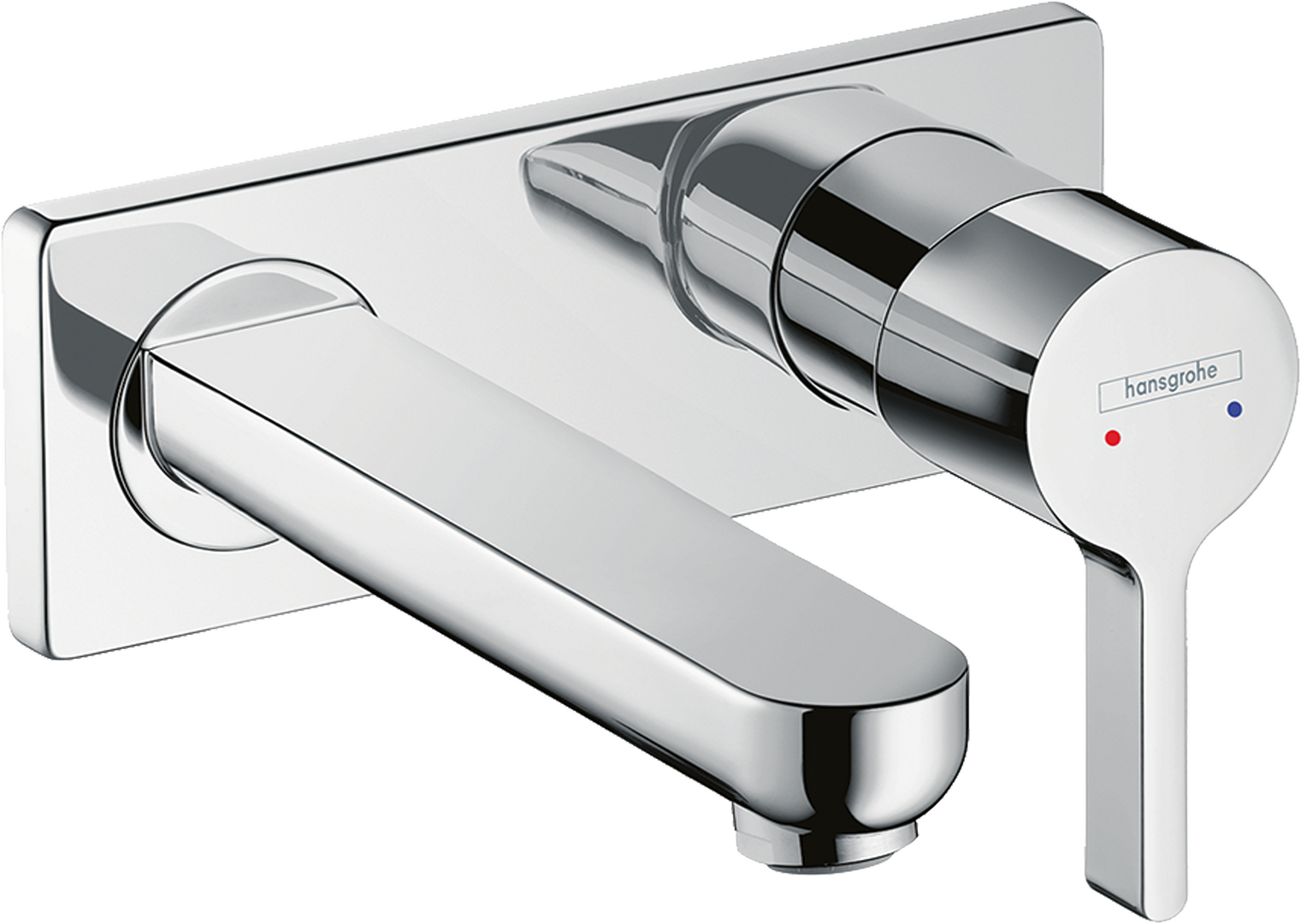 Einhebel-Waschtischmischer Unterputz für Wandmontage mit Auslauf 16