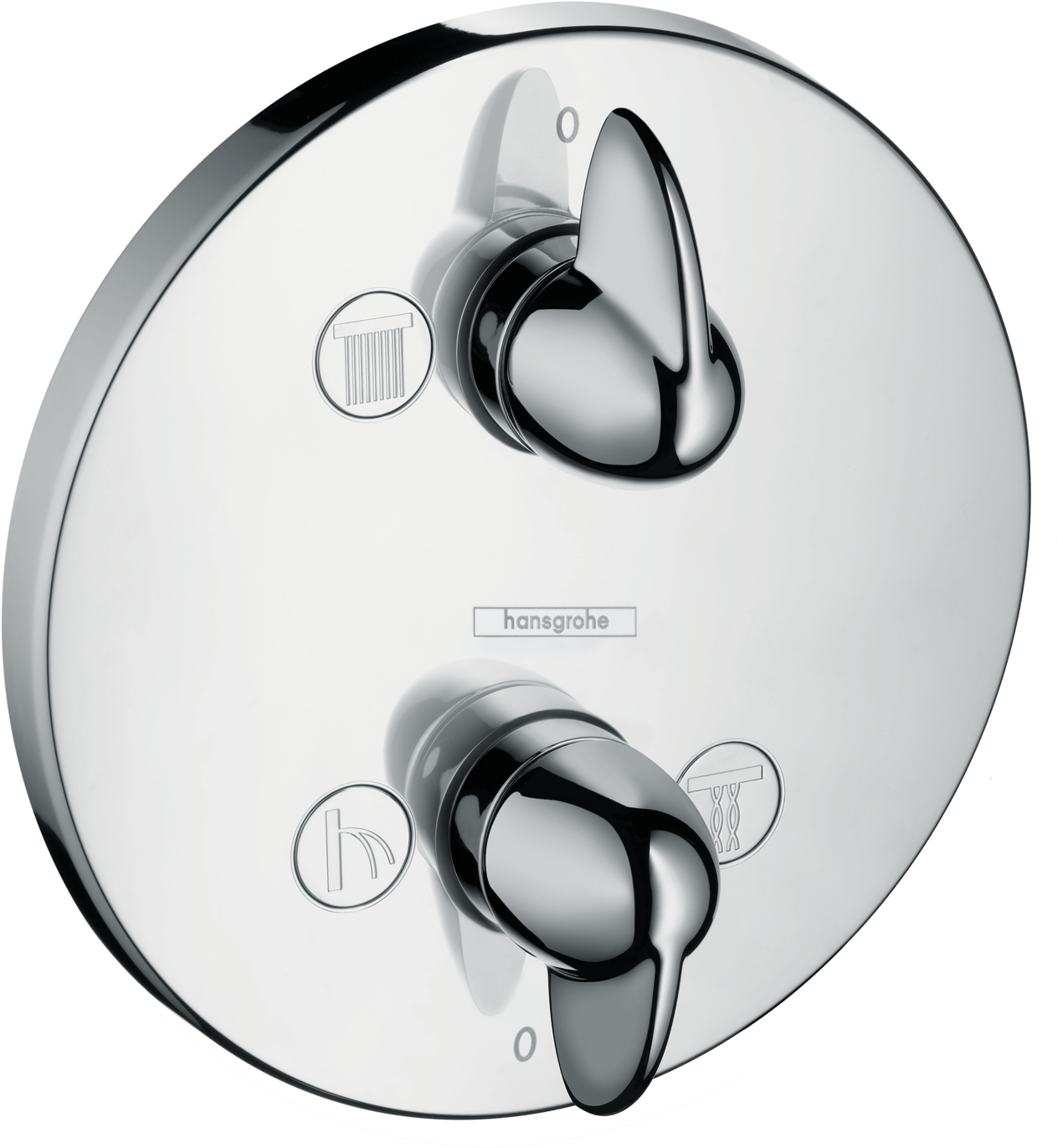 iControl Set de finition encastré E avec robinet d'arrêt et inverseur