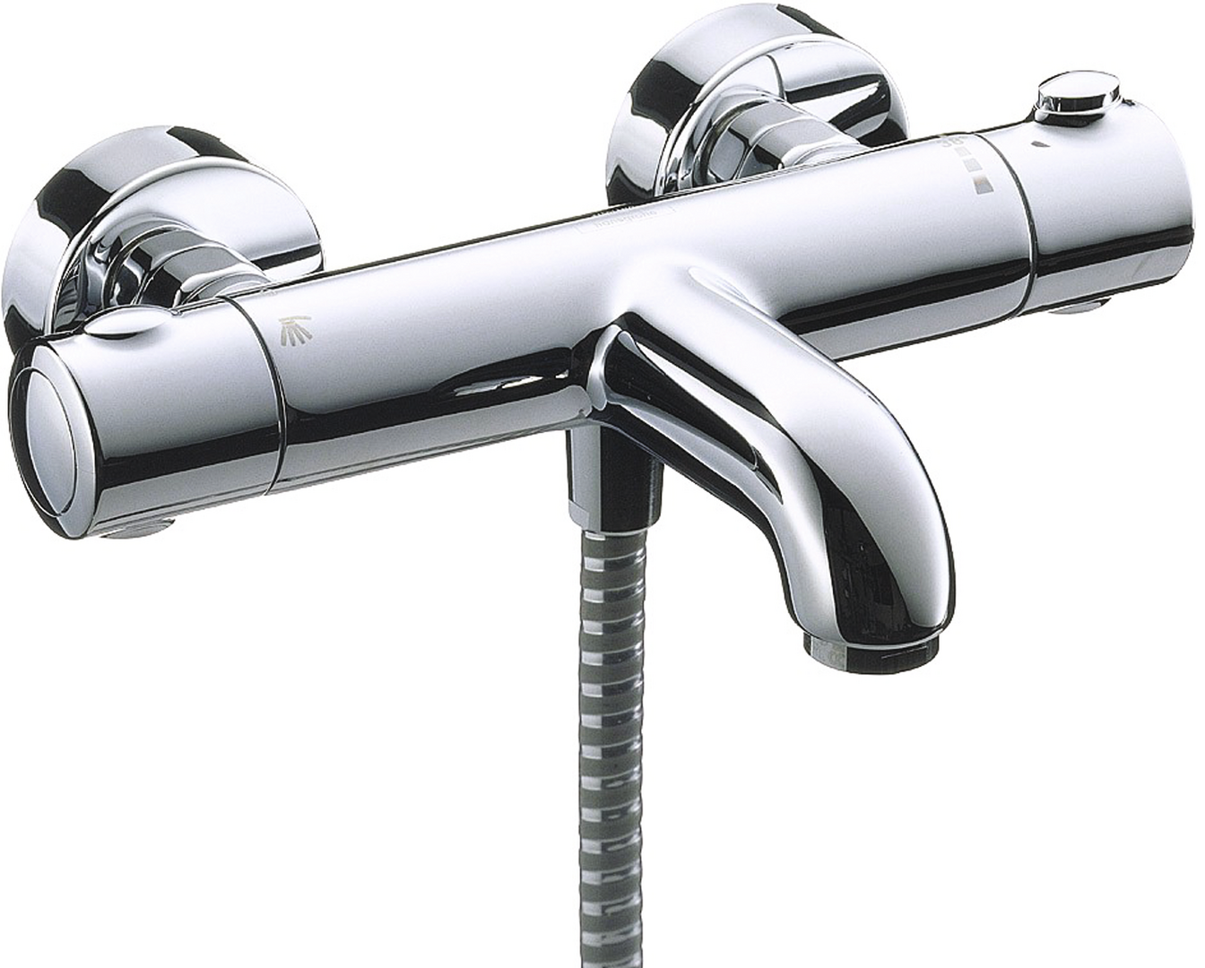 HG Thermostatic bath mixer wall mounted