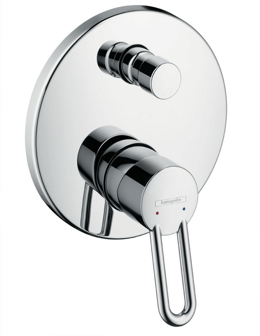 HG bath mixer conc.Talis Fino finish set
