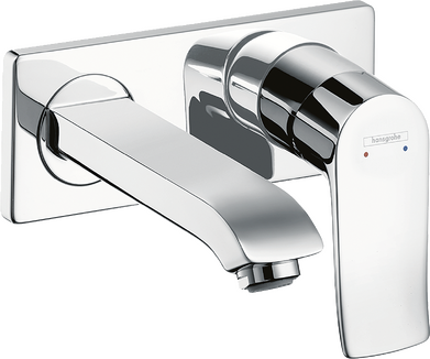 hansgrohe Washbasin mixers: Metris, Single lever basin mixer for