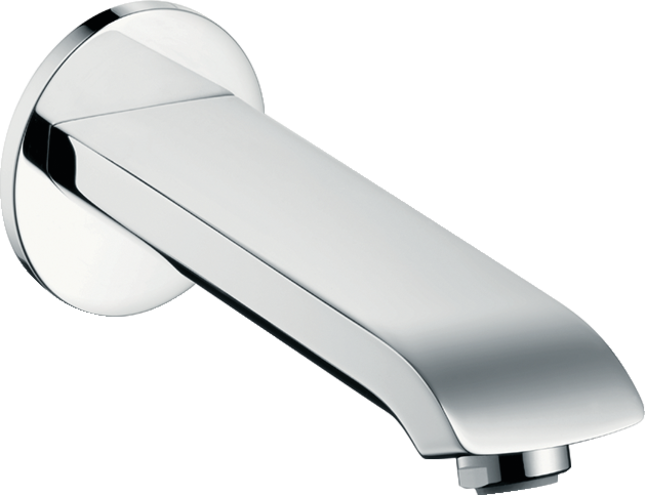 Hansgrohe Bath Fillers Metris Spout Item No 31494000 Int - Hansgrohe Wall Mounted Bath Spout