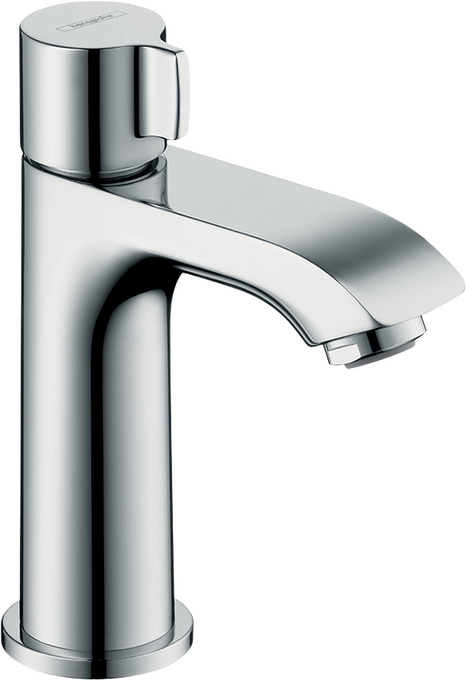 Pillar tap 100 for cold water without waste