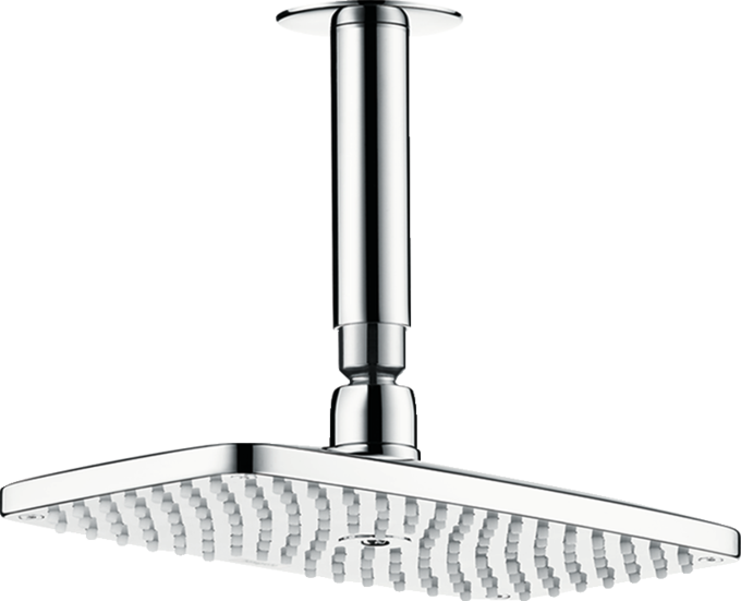 Overhead shower 240 1jet with ceiling connector