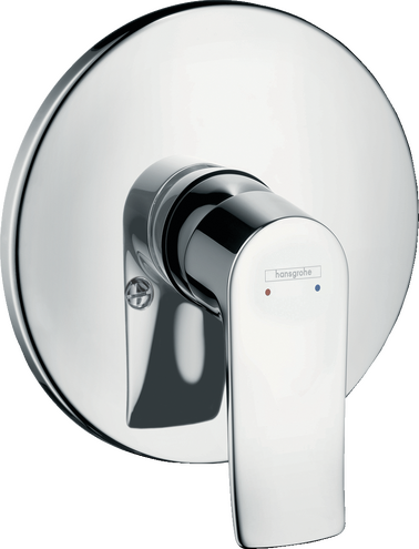 Single lever shower mixer for concealed installation