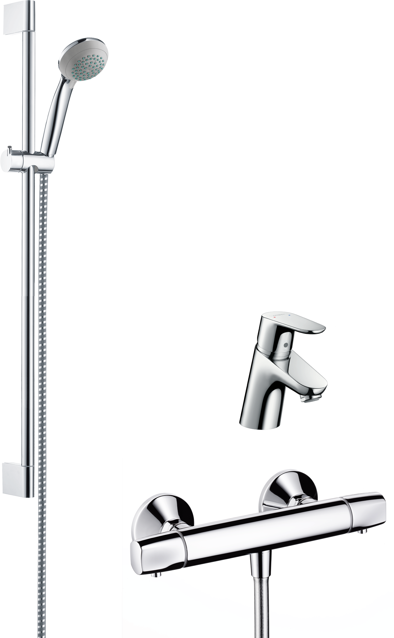 HG shower thermostat comfort set