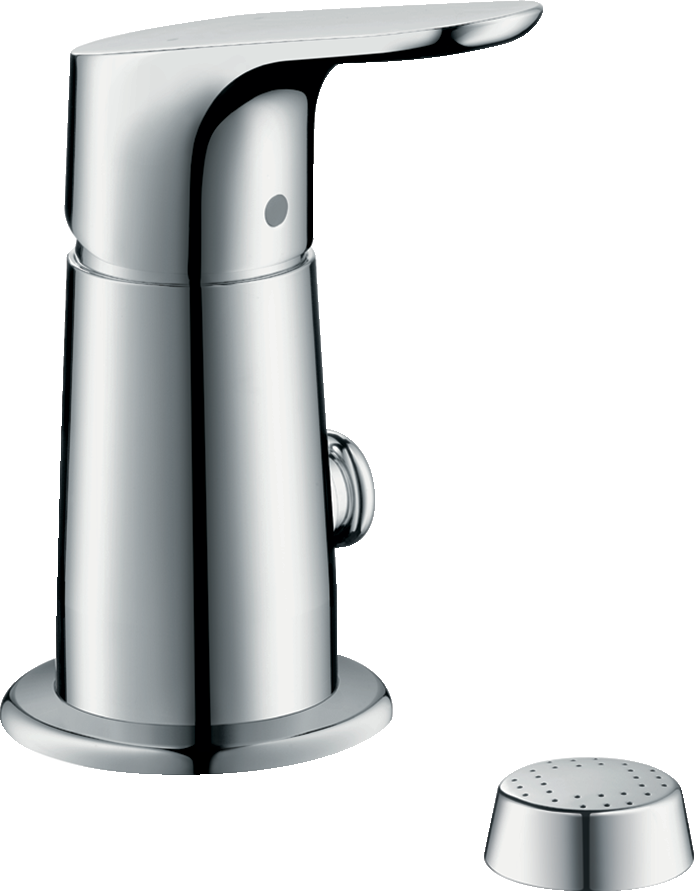 Bidet set with vertical spray Bidet set with vertical spray