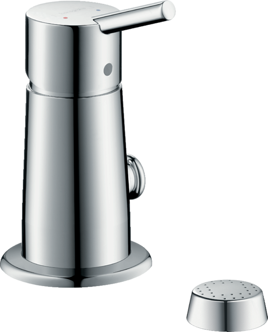 Bidet set with vertical spray Bidet set with vertical spray