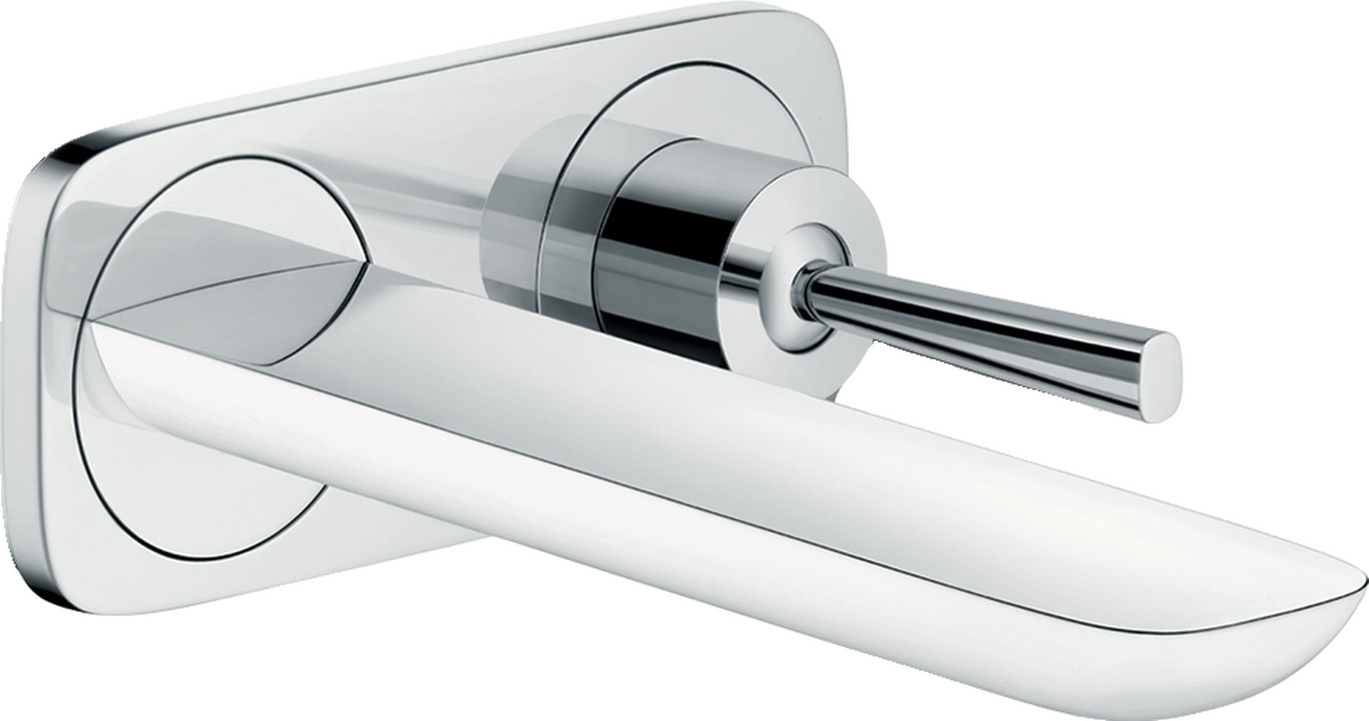 Einhebel-Waschtischmischer Unterputz für Wandmontage mit Auslauf 16