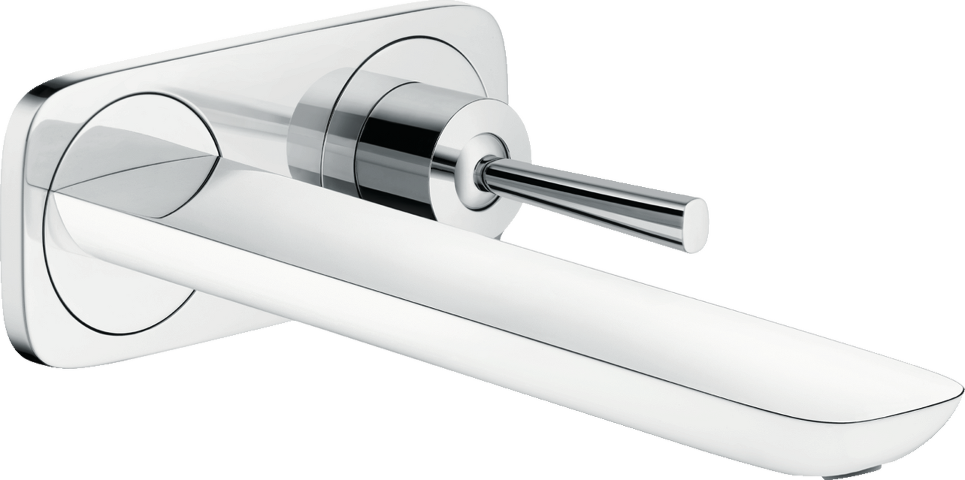 Einhebel-Waschtischmischer Unterputz für Wandmontage mit Auslauf 22