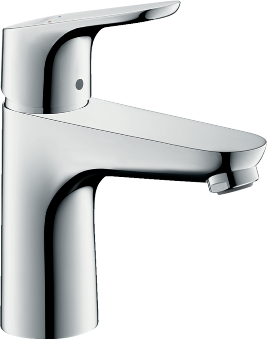 Single lever basin mixer 100 without waste