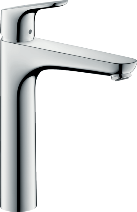 Single lever basin mixer 190 with pop-up waste
