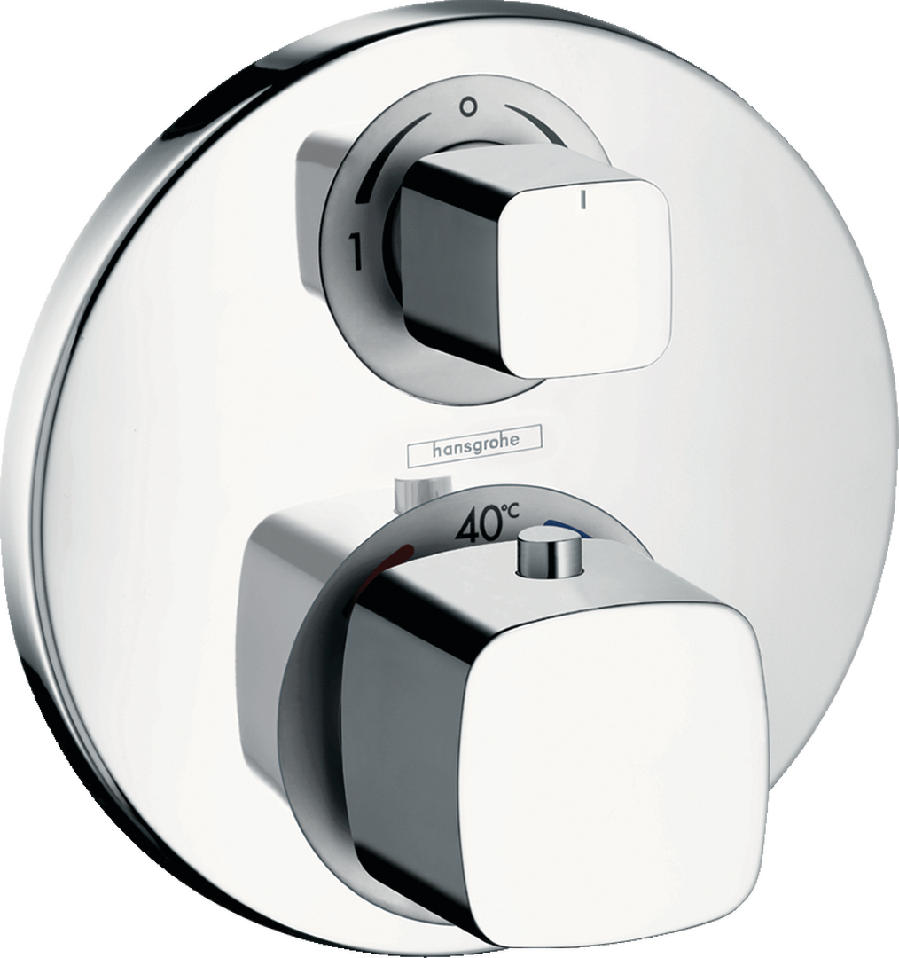 Afbouwdeel Metris inbouw thermostaat met stop- en omstelkraan