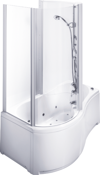 Bade-/Duschkombination 200 Linksversion