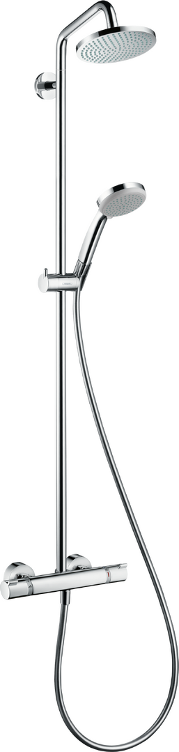 Showerpipe 160 1jet with thermostat 2 ticks