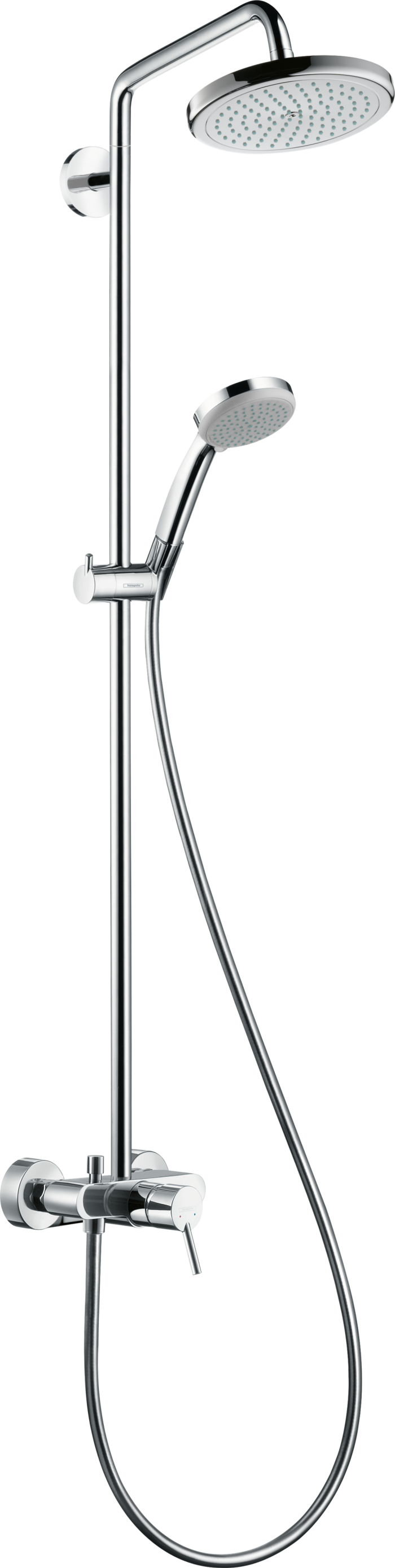 hansgrohe Shower pipes: Croma, 1 spray mode, Item No. 27222000