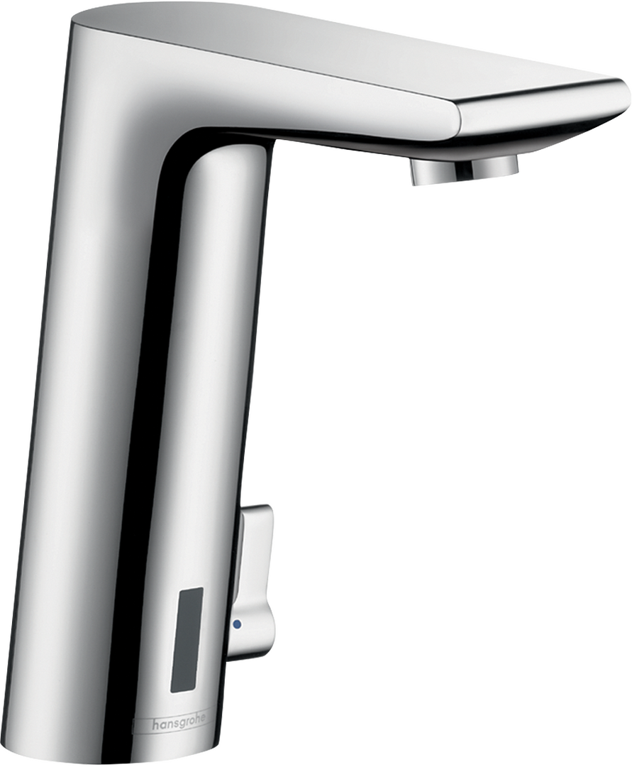 Mezclador electrónico de lavabo con regulación de temperatura y conexión a corriente 230 V