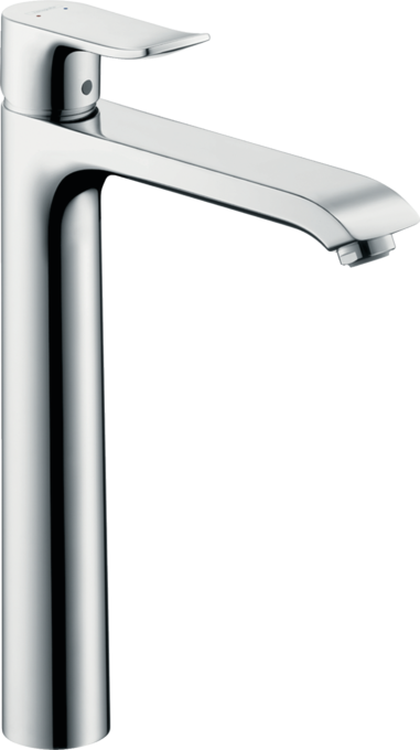 Single lever basin mixer 260 for wash bowls with pop-up waste