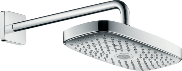 Overhead shower 300 2jet EcoSmart 9 l/min with shower arm