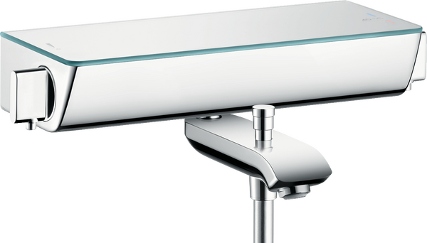 Kar-/dusjtermostat Hvit/krom