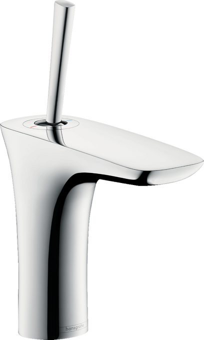 Single lever basin mixer 110 with push-open waste set