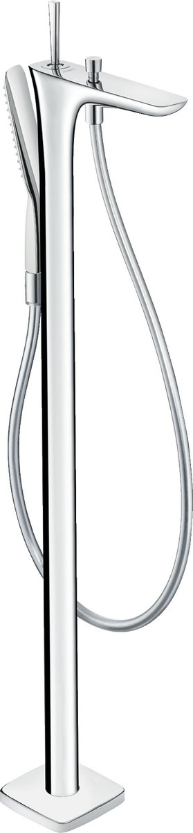 Single lever bath mixer floor-standing