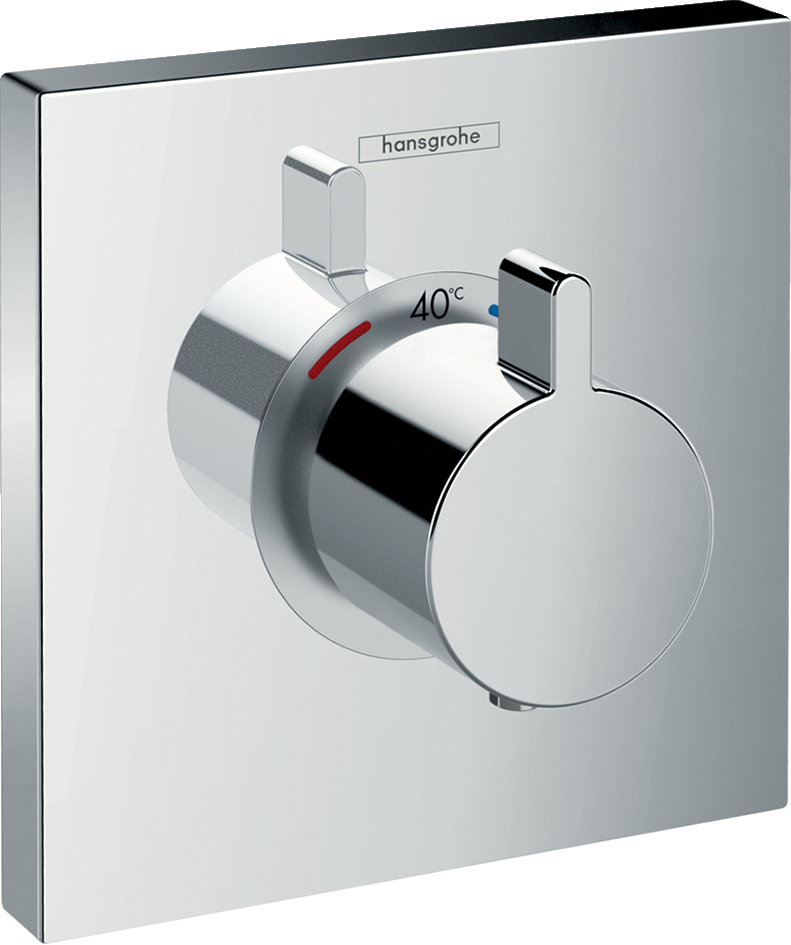 Set de finition pour mitigeur thermostatique encastré haut débit Set de finition pour mitigeur thermostatique encastré haut débit