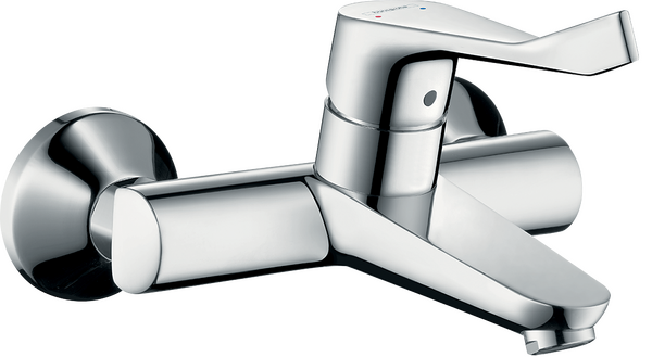 Care Mitigeur de lavabo mural avec poignée extra longue