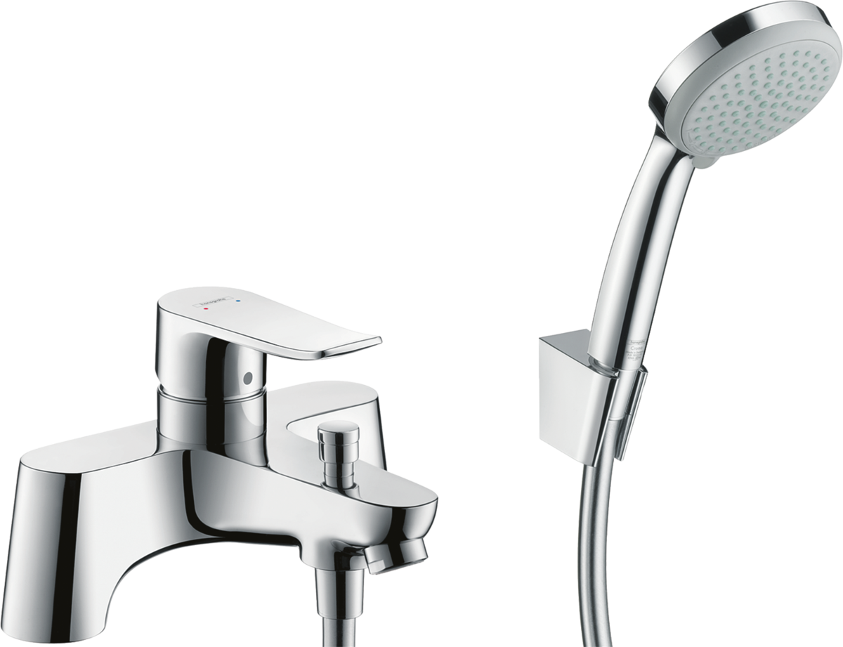 Metris Bath mixers: 2 functions, Chrome, Item No. 31422000