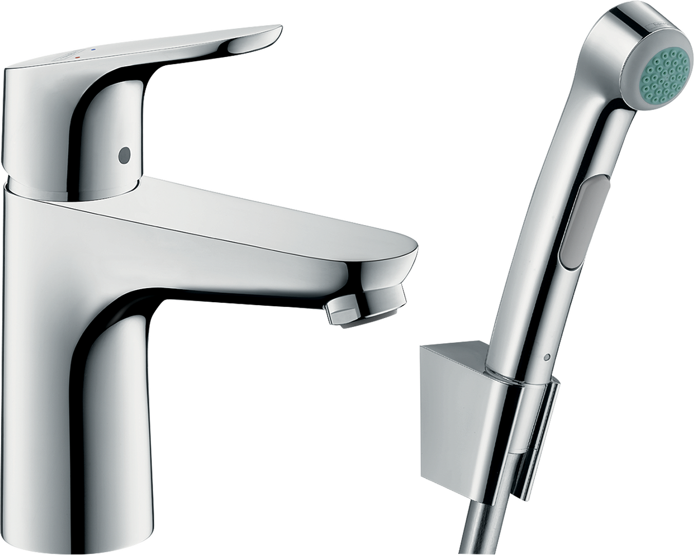 hansgrohe Washbasin mixers Focus, Single lever basin mixer 100 with