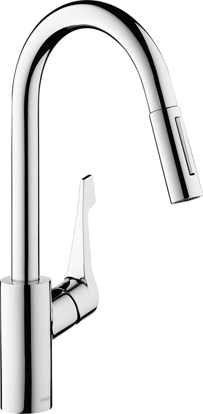 Single lever kitchen mixer XL, pull-out spray, 2jet