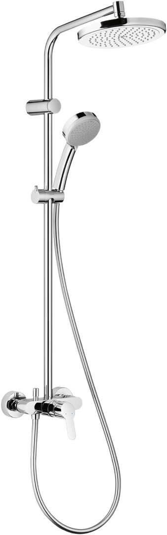 Showerpipe 220 mit Einhebelmischer