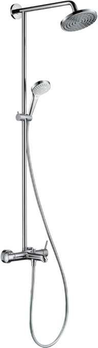 Showerpipe 180 1jet with single lever bath mixer