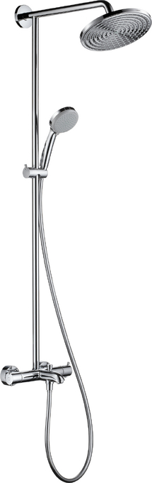 Showerpipe 240 1jet with bath thermostat