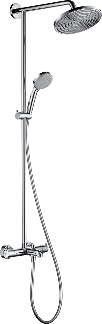 Showerpipe 240 1jet with bath thermostat