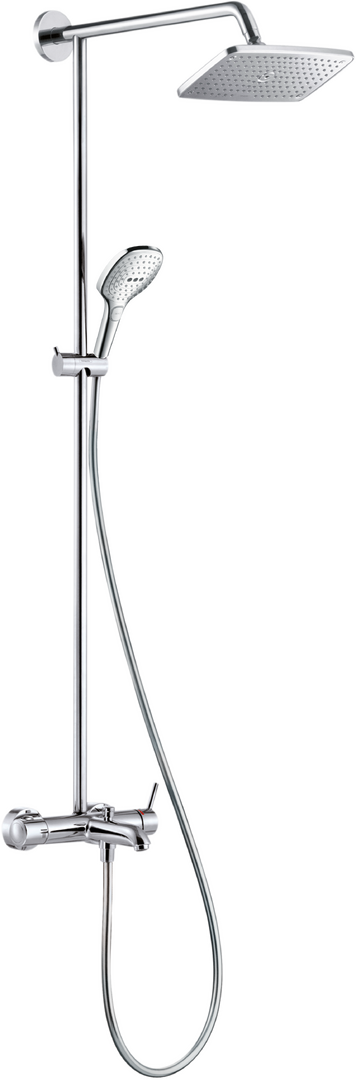 Showerpipe 240 1jet with single lever bath mixer