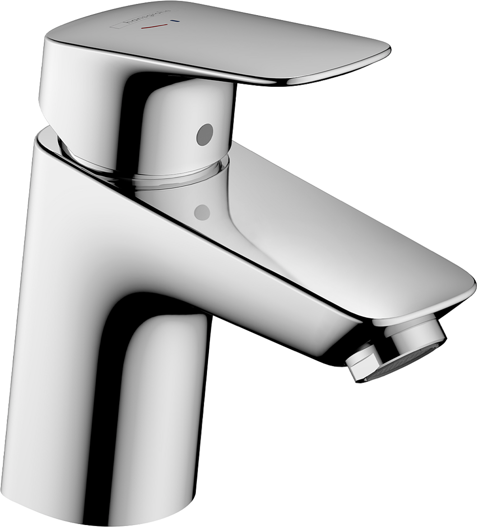 Single lever basin mixer 70 CoolStart with 2 flow rates without waste set