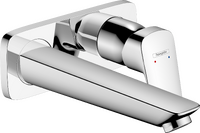 Einhebel-Waschtischmischer Unterputz für Wandmontage mit Auslauf 19,5 cm