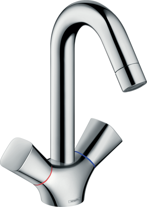Single-Hole Faucet 150 with Swivel Spout and Pop-Up Drain
