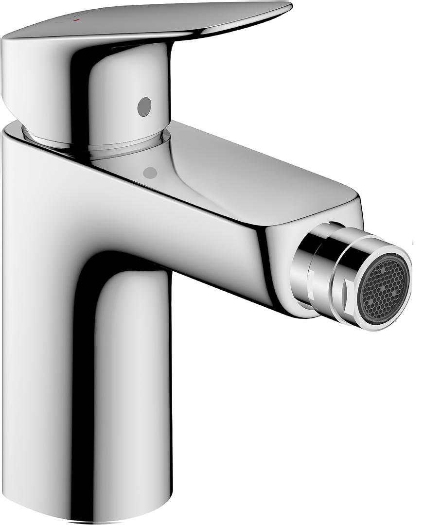 Einhebel-Bidetmischer 100 mit Zugstangen-Ablaufgarnitur