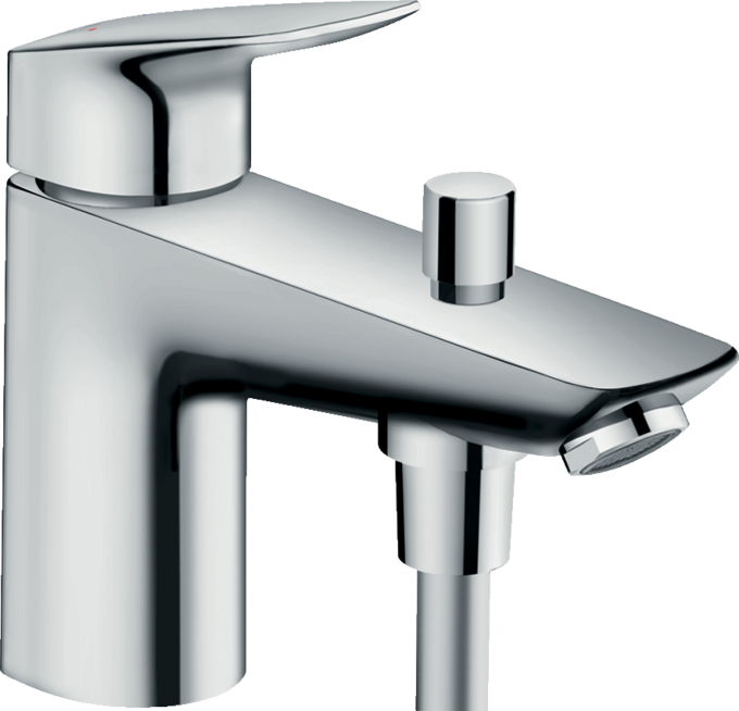 Single lever bath and shower mixer Monotrou with 2 flow rates