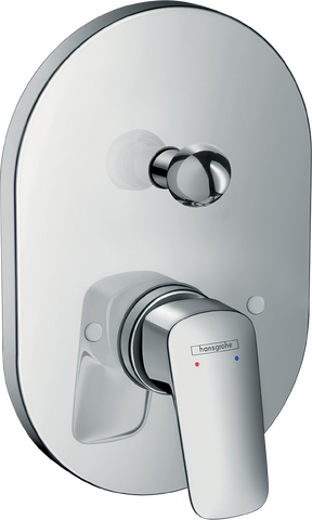 Logis Bath mixers: 2 functions, Chrome, Item No. 71406000