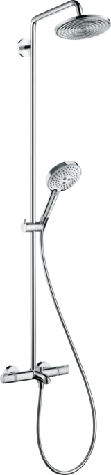 Showerpipe 240 1jet with bath thermostat