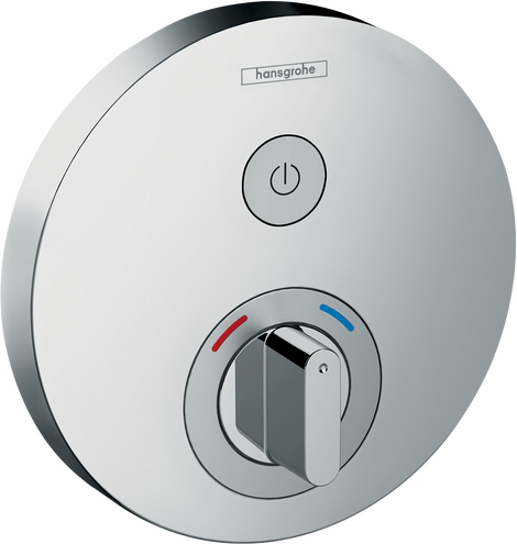 Mixer for concealed installation for 1 function