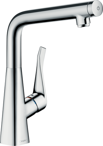 hansgrohe Kitchen mixers: Metris Select M71, Single lever kitchen mixer ...