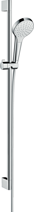 doucheset 1jet EcoSmart 9 l/min met Unica'Crometta glijstang 90 cm