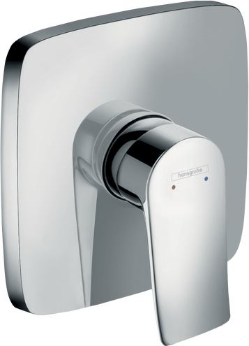 Single lever shower mixer for concealed installation