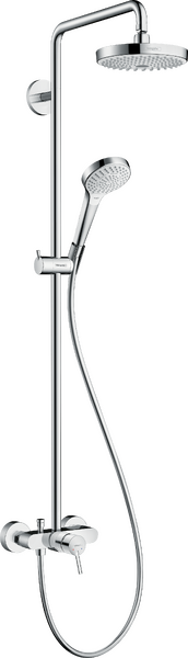 Showerpipe 180 2jet with single lever mixer